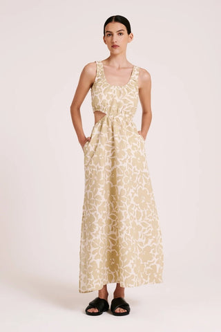 Soraya Maxi Dress - Aloe - Nude Lucy - The Soho Movement
