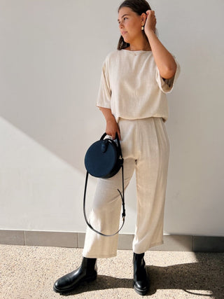 Staple Tee - Oat - Shirts & Tops - The Soho Movement - The Soho Movement