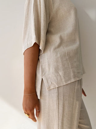 Staple Tee - Oat - Shirts & Tops - The Soho Movement - The Soho Movement