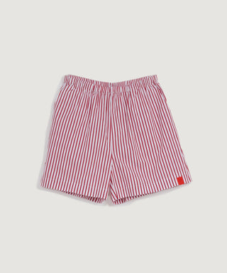Striped Short - Red Stripe - Shorts - Holiday shop. - The Soho Movement