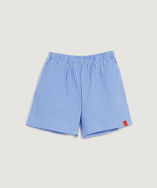 Striped Shorts - Blue Stripe - Shorts - Holiday shop. - The Soho Movement