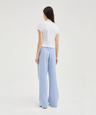 Striped Tie Pants - Blue Stripe - Pants - Holiday shop. - The Soho Movement