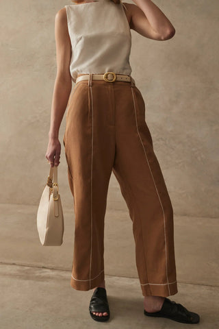 The Avalon Pants - Honey - Pants - Sancia - The Soho Movement