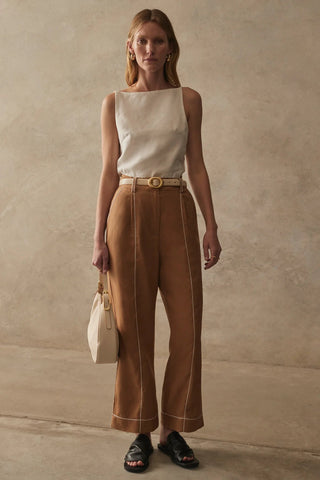 The Avalon Pants - Honey - Pants - Sancia - The Soho Movement