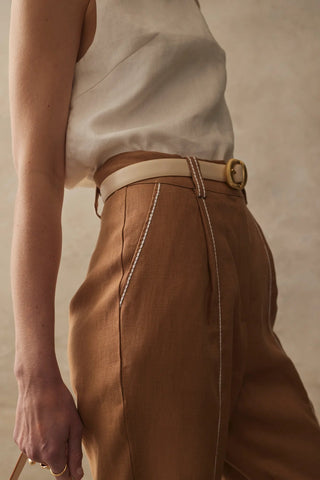 The Avalon Pants - Honey - Pants - Sancia - The Soho Movement