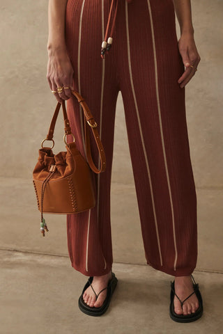 The Camden Knit Pants - Tuscan - Knitted pants - Sancia - The Soho Movement