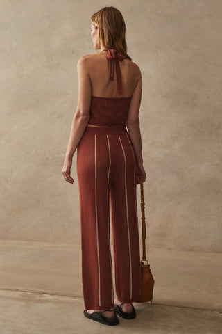 The Camden Knit Pants - Tuscan - Knitted pants - Sancia - The Soho Movement