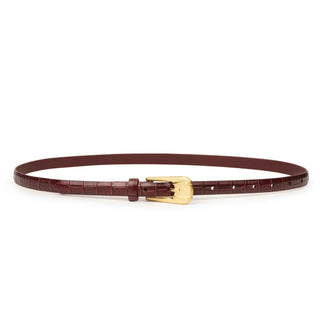 The Carini Belt - Cranberry - Belts - Sancia - The Soho Movement
