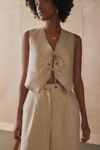 The Drita Vest - Dew - Vests - Sancia - The Soho Movement