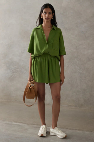 The Edin Shorts - Palm - Shorts - Sancia - The Soho Movement