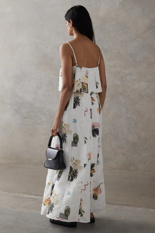 The Effie Top - Valencia Print - Tops - Sancia - The Soho Movement