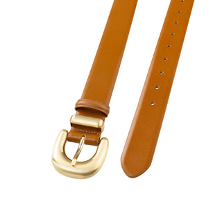 The Myrna Belt - Walnut - Belts - Sancia - The Soho Movement