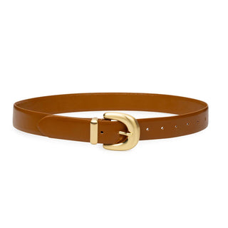 The Myrna Belt - Walnut - Belts - Sancia - The Soho Movement