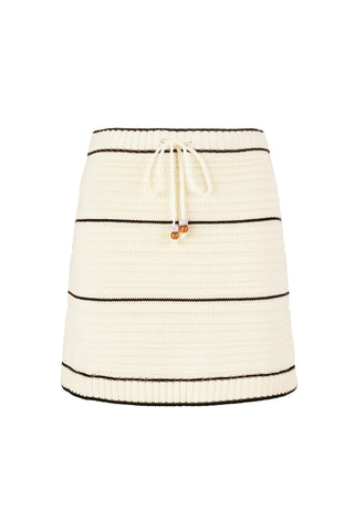 The Tatum Knit Skirt - Deco - Mini Skirts - Sancia - The Soho Movement