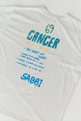 The Very Oversized Cancer Tee - Ice Melt - Tees - Sabbi - The Soho Movement