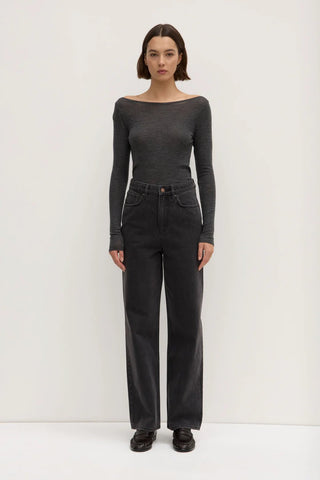 Vintage Straight Jean - Vintage Black - Jeans - Assembly Label - The Soho Movement