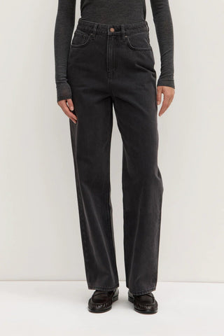 Vintage Straight Jean - Vintage Black - Jeans - Assembly Label - The Soho Movement