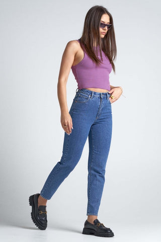 A 94 High Slim - Austin Blue - Jeans - Abrand - The Soho Movement