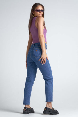 A 94 High Slim - Austin Blue - Jeans - Abrand - The Soho Movement