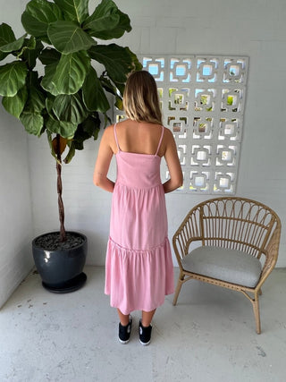 Bella Midi Dress - Dusk - Dresses - The Soho Movement - The Soho Movement