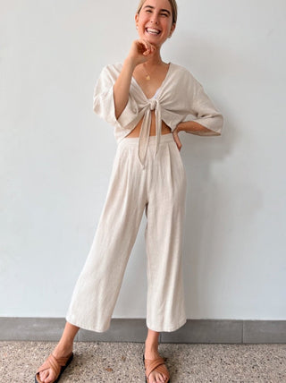Byron Pant - Natural - Pants - The Soho Movement - The Soho Movement