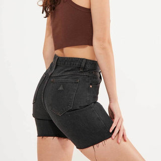 Claudia Cut Off - Black Box - Denim Shorts - Abrand - The Soho Movement
