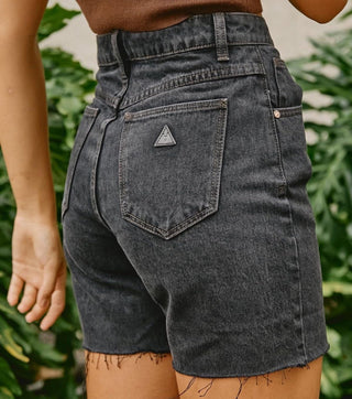 Claudia Cut Off - Black Box - Denim Shorts - Abrand - The Soho Movement