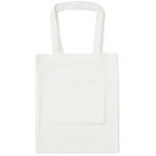 Finn Terry Tote Bag - White - Bag - Nude Lucy - The Soho Movement