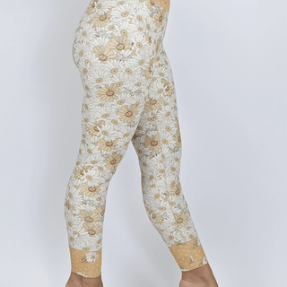 Full Length Leggings - Daisy - Activewear - Flow Yogawear - The Soho Movement