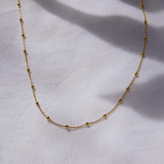 Gold Ball Chain Necklace - Necklaces - Divine Creatures - The Soho Movement