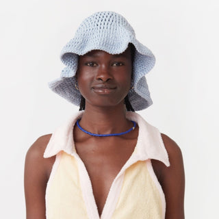 Harper Hat - Blue - Hats - Blanca - The Soho Movement