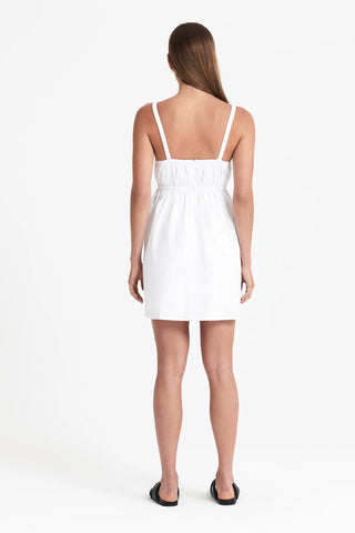Iman Mini Dress - White - Nude Lucy - The Soho Movement