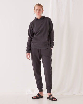 Jura Hoodie - Washed Black - Jumpers - Assembly Label - The Soho Movement