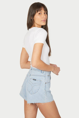 Mirage Short - Nina Organic Blue - Shorts - Rollas - The Soho Movement