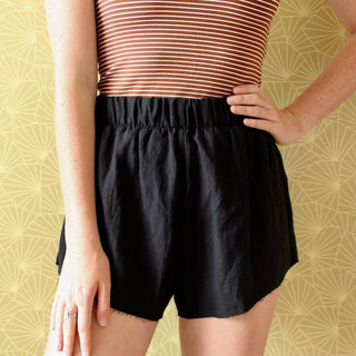 Raw Short - Black - Shorts - The Soho Movement - The Soho Movement