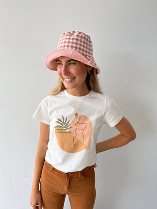 Silhouette Tee - Cream - Tshirts - The Soho Movement - The Soho Movement