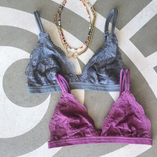 Soho Bralette - Steel - Intimates - The Soho Movement - The Soho Movement