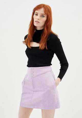 Wren Mini Skirt - Lilac - Skirts - Minkpink - The Soho Movement