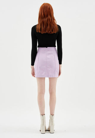 Wren Mini Skirt - Lilac - Skirts - Minkpink - The Soho Movement