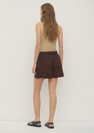 Everyday Linen Short - Espresso