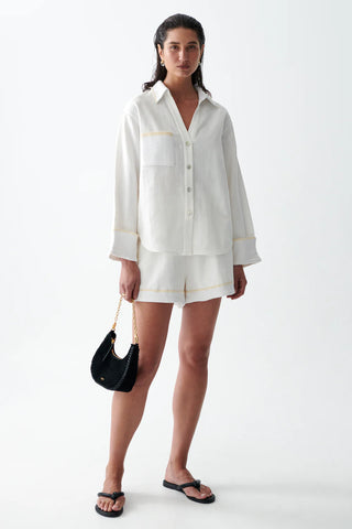 The Elwood Shirt - French Linen