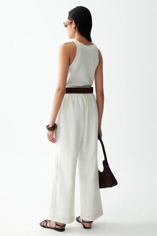 The Raphody Pants - French Linen