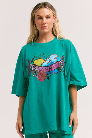 The Very Oversized Cupid Tee - Teal