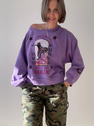 The Cali Darlin Jumper - lilac