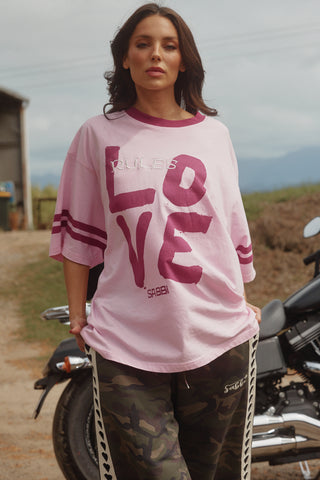 The Love Revolution Tee - Pink