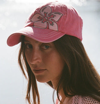 Hibiscus Cap - Washed Pink