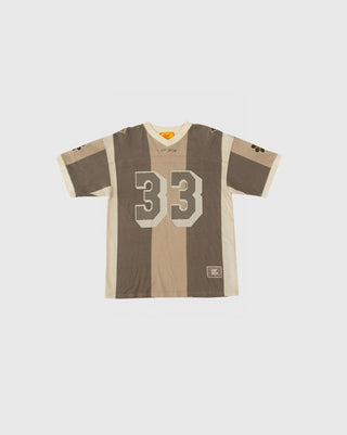 33 Motif Jersey Top - Dark Taupe - Tops - Something Very Special - The Soho Movement
