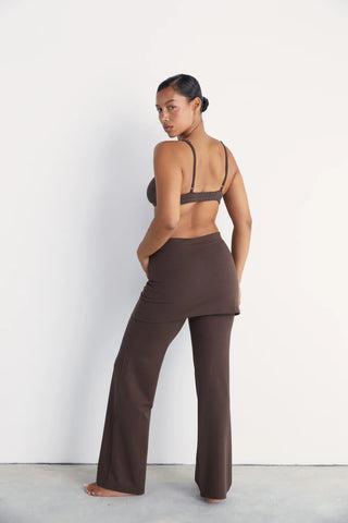 Pant Skirt - Dark Brown