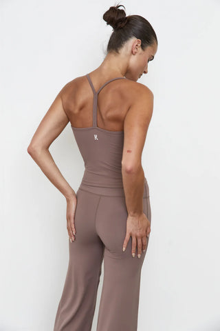 Racer Back Tank - Clay