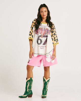 67 Raglan Tee - Leopard